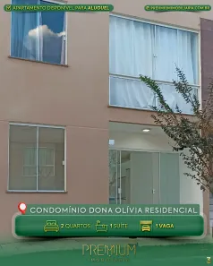 Apartamento com 2 Quartos para alugar, 46m² no Candeias, Vitória da Conquista