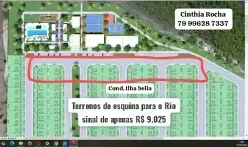 Lote/Terreno à venda, 252m² no , Barra dos Coqueiros