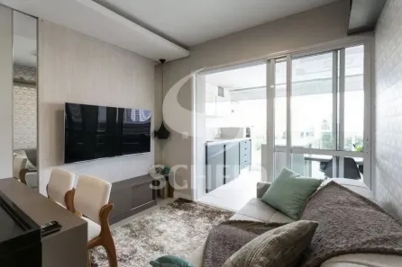 Apartamento com 2 Quartos para alugar, 58m² no Brooklin Paulista, São Paulo