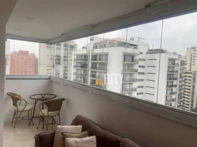 Apartamento com 3 Quartos para alugar, 144m² no Indianópolis, São Paulo