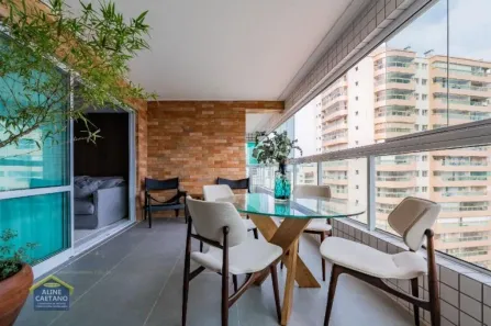 Apartamento com 3 Quartos à venda, 126m² no Aviação, Praia Grande