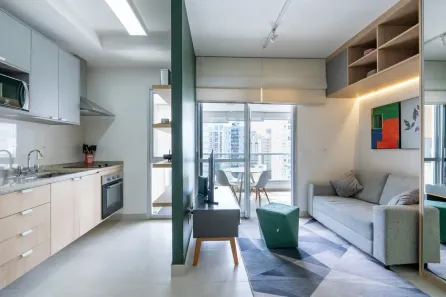 Apartamento com 1 Quarto à venda, 37m² no Indianópolis, São Paulo