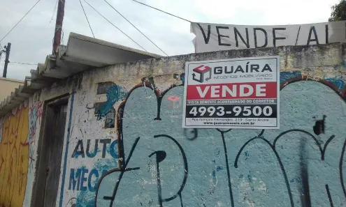 Lote/Terreno para alugar, 348m² no Jardim Bom Pastor, Santo André