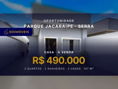 Casa com 2 Quartos à venda, 107m² no Parque Jacaraípe, Serra