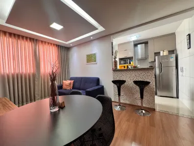 Apartamento com 2 Quartos à venda, 52m² no Castelo, Belo Horizonte