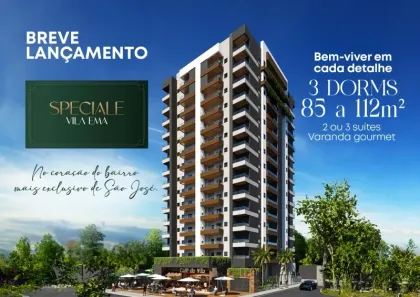 Apartamento com 3 Quartos à venda, 88m² no Jardim São Dimas, São José dos Campos