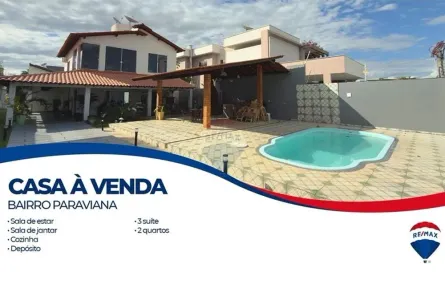 Casa com 2 Quartos à venda, 250m² no Paraviana, Boa Vista