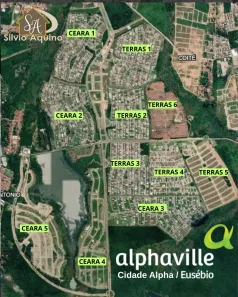 Lote/Terreno à venda, 340m² no Cidade Alpha, Eusébio