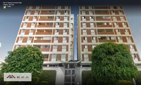Apartamento com 2 Quartos à venda, 65m² no Vila Industrial, Campinas