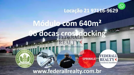 Galpão/Depósito/Armazém para alugar, 640m² no Vila Urussaí, Duque de Caxias