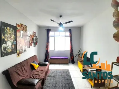 Apartamento com 1 Quarto para venda ou aluguel, 50m² no Boqueirão, Santos