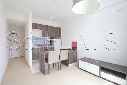 Flat com 1 Quarto à venda, 40m² no Indianópolis, São Paulo