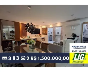 Casa de Condomínio com 3 Quartos à venda, 130m² no Caxingui, São Paulo