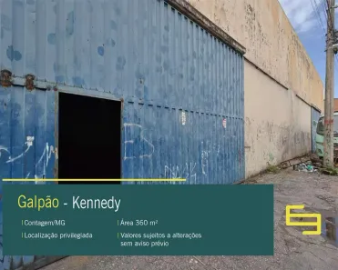 Galpão/Depósito/Armazém para alugar, 360m² no Kennedy, Contagem