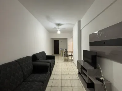 Apartamento com 1 Quarto para venda ou aluguel, 52m² no Tupi, Praia Grande