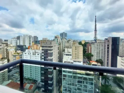 Flat com 1 Quarto à venda, 43m² no Cerqueira César, São Paulo