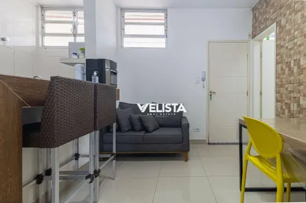 Apartamento com 2 Quartos à venda, 56m² no Gonzaga, Santos