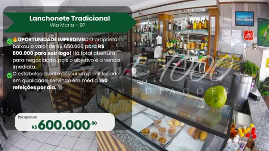 Ponto Comercial à venda, 150m² no Vila Maria, São Paulo