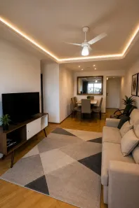 Apartamento com 3 Quartos para alugar, 86m² no Jardim das Nações, Taubaté