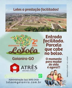 Lote/Terreno à venda, 225m² no Residencial Loyola, Goianira