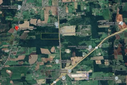 Lote/Terreno à venda, 90000m² no Verdinho, Criciúma