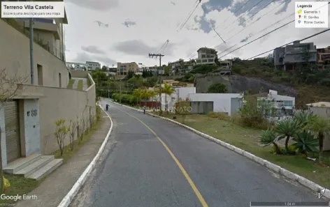 Lote/Terreno à venda, 1000m² no Vila Castela, Nova Lima