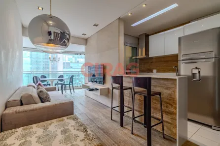 Apartamento com 1 Quarto para venda ou aluguel, 55m² no Cerqueira César, São Paulo
