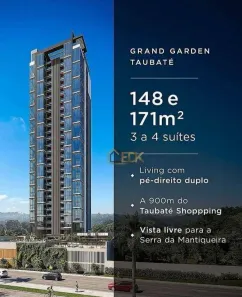 Apartamento com 3 Quartos à venda, 148m² no Loteamento Residencial e Comercial Bosque Flamboyant, Taubaté