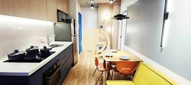 Apartamento com 1 Quarto à venda, 35m² no Santo Amaro, São Paulo