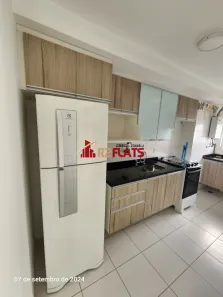 Apartamento com 1 Quarto para alugar, 50m² no Brooklin Paulista, São Paulo