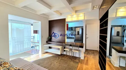 Apartamento com 1 Quarto para alugar, 39m² no Pinheiros, São Paulo
