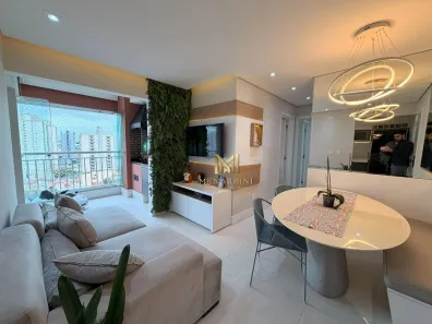 Apartamento com 2 Quartos à venda, 53m² no Vila Alzira, Santo André