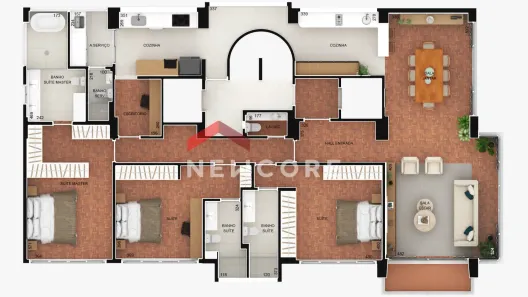Apartamento com 3 Quartos à venda, 211m² no Higienópolis, São Paulo