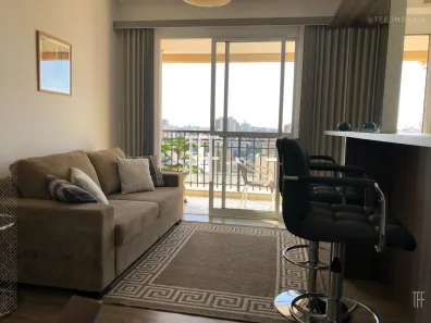 Apartamento com 1 Quarto para alugar, 58m² no Cambuí, Campinas