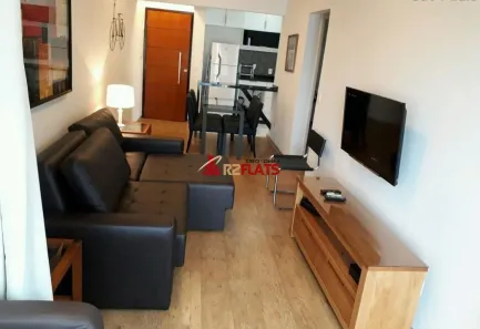 Flat com 1 Quarto para alugar, 45m² no Itaim Bibi, São Paulo