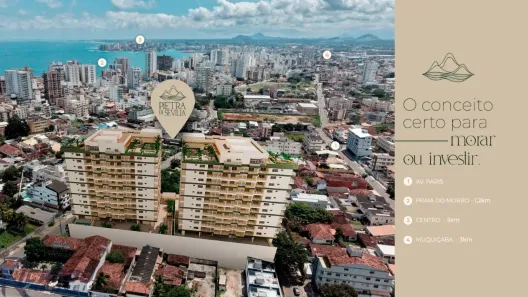 Apartamento com 1 Quarto à venda, 40m² no Praia do Morro, Guarapari