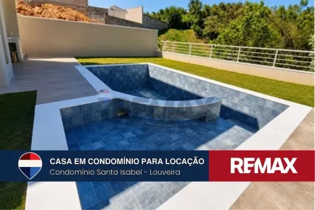 Casa de Condomínio com 3 Quartos para alugar, 284m² no Santa Isabel, Louveira