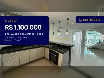 Casa com 3 Quartos à venda, 130m² no Colina de Laranjeiras, Serra