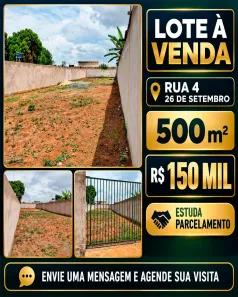 Lote/Terreno à venda, 500m² no , Brasília