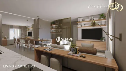 Apartamento com 3 Quartos à venda, 87m² no Campo Comprido, Curitiba