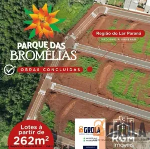 Lote/Terreno à venda, 242m² no Jardim Parque das Bromélias, Campo Mourão