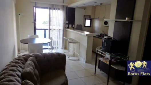 Flat com 1 Quarto para alugar, 52m² no Moema, São Paulo