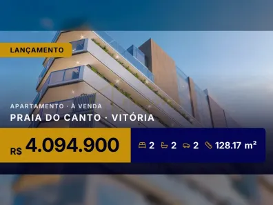 Apartamento com 2 Quartos à venda, 128m² no Praia do Canto, Vitória