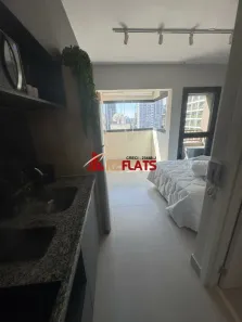 Flat com 1 Quarto para alugar, 23m² no Jardim Paulista, São Paulo