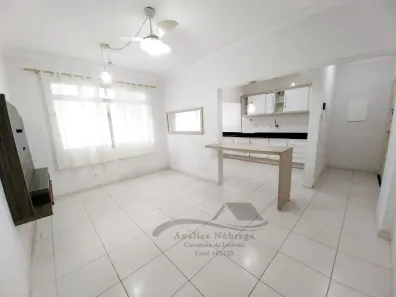 Apartamento com 1 Quarto para alugar, 77m² no Itararé, São Vicente