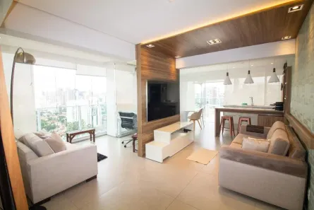 Apartamento com 1 Quarto à venda, 100m² no Cidade Monções, São Paulo