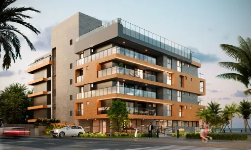 Apartamento com 2 Quartos à venda, 78m² no Ponta de Campina, Cabedelo