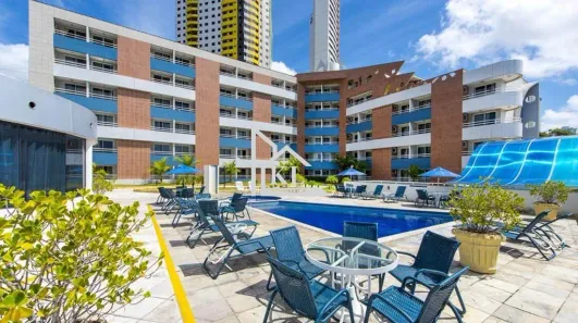 Flat com 2 Quartos à venda, 52m² no Ponta Negra, Natal