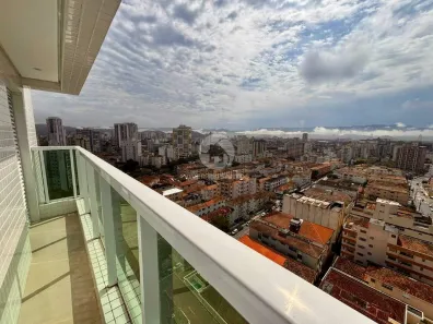 Apartamento com 2 Quartos à venda, 56m² no Embaré, Santos