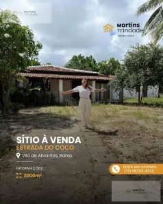 Fazenda/Sítio com 3 Quartos à venda, 3000m² no Vila de Abrantes (Abrantes), Camaçari